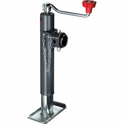 Bulldog&reg; Round Jack with Tubular Swivel Mount, 2,000 lb. 
