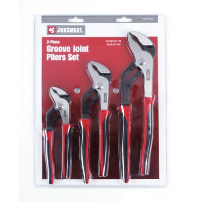 JobSmart? 3 Piece Groove Joint Pliers