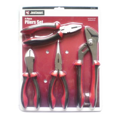 JobSmart? 4 Piece Plier Set