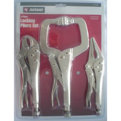 JobSmart? 3 Piece Locking Plier Set
