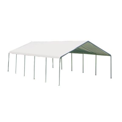ShelterLogic&reg; Super Max 2-in-1 Canopy and Enclosure Kit, 18 ft. W x 30 ft. L x 11 ft. H 