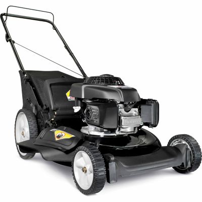 Huskee&reg; 21 in. Honda&reg; Powered 3-IN-1 160cc High Wheel Push Mower, CARB Compliant 