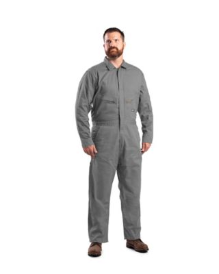 Berne&reg; Men's Flame Resistant Deluxe Unlined Coverall, Grey 