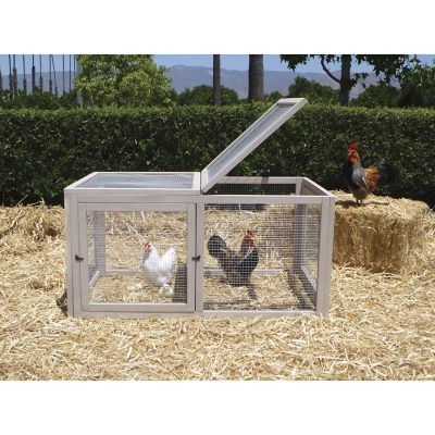 precision pet products chicken coop extension pen 2 chickens chicken 