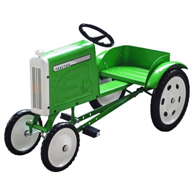 green pedal tractor