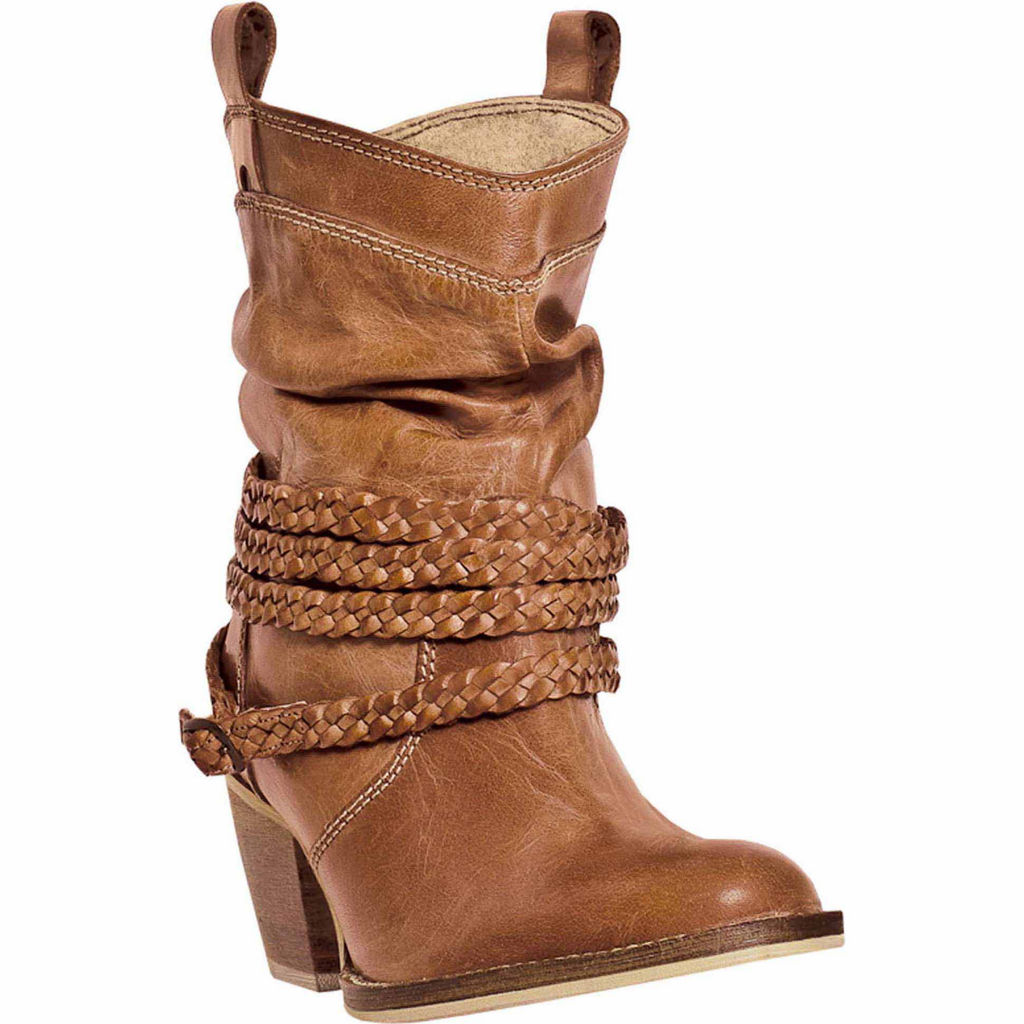 Dingo Women's Twisted Sister Fashion Boot with Twisted Ropes