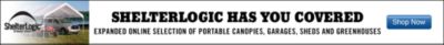Expanded selection of Shelters by Shelterlogic from Tractor Supply Co.
