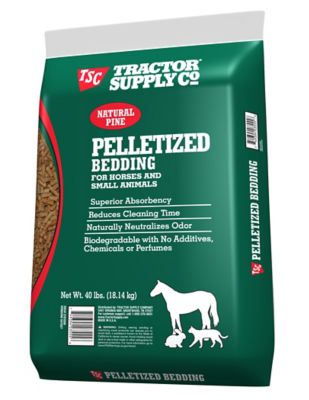Tractor Supply Pelletized Bedding for Horses and Small Animals, 40 lb. Price pending