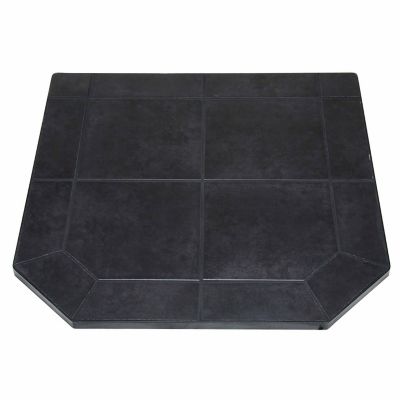 American Classics 40 in. Tile Hearth Pad; Type 1;Black Jack