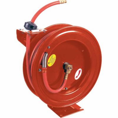 MIT 50 ft Air Hose Reel with Rubber Hose