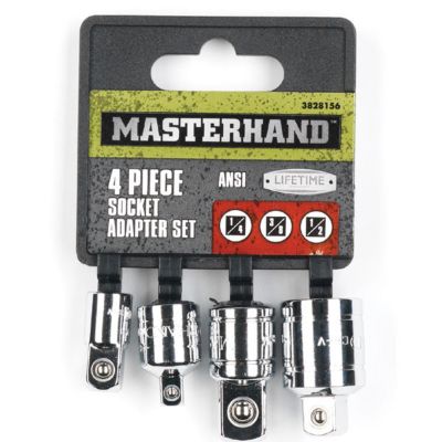  Masterhand 4-Piece Socket Adapter Set