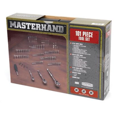 Masterhand 101-Piece Mechanics' Tool Set