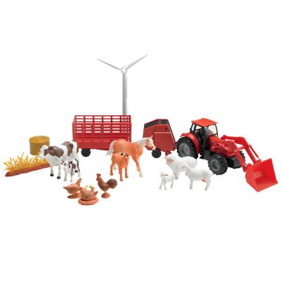 New-Ray Farm Play Set with Tractor