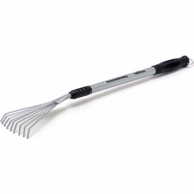  GroundWork® 9-Tine Fan Rake with Telescopic Steel Handle