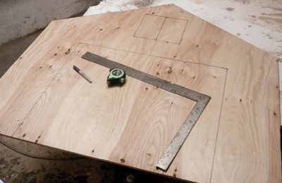 Lay out the end walls