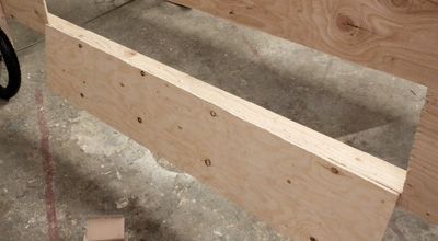 Hinge the nest box access door