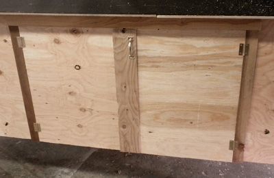 Install main side doors