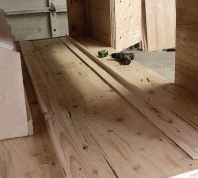Install the tracks