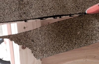 Trim up the roofing