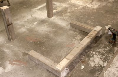 Connect the legs and stretchers