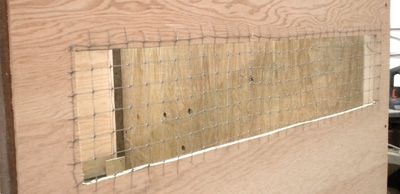 Cut in a side window