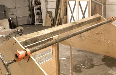 Install the rafter