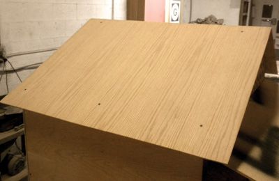 Attach the roof panels
