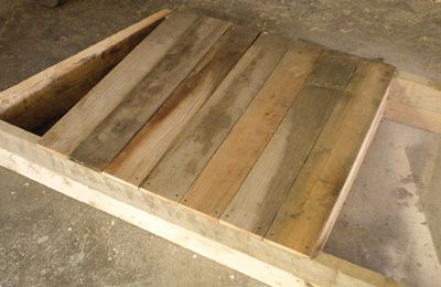 Attach siding to the right side