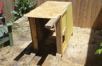 Attach the back panel