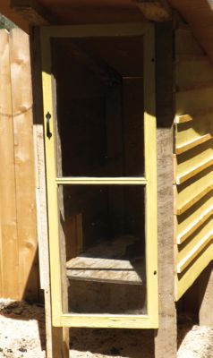 Make the door and attach it