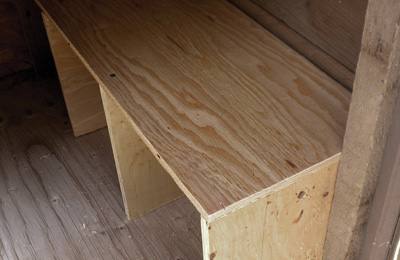 Build the nest boxes
