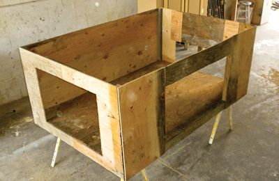 Construct the side door panel