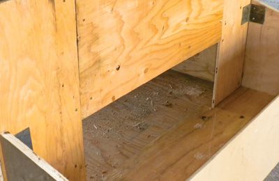 Attach the nest box