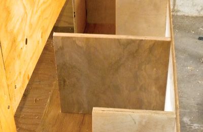 Install nest box dividers