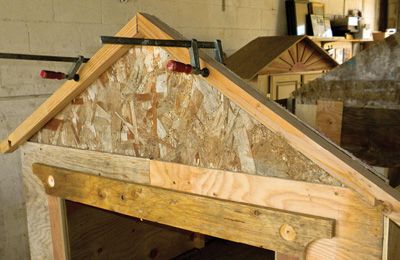 Begin building the truss