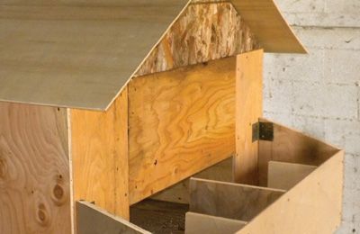 Dry-fit the roof