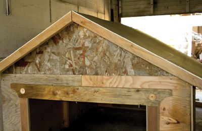 Add the gable trim