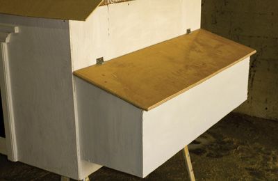 Add the nest box lid