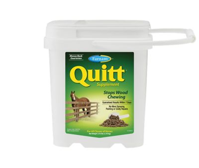  Farnam® Quitt Wood Chewing Supplement, 3-3/4 lb.