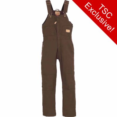  C.E. Schmidt® Ladies' Sanded/Washed Duck Quilt-Lined Insulated Bib Overall