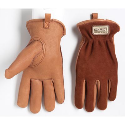  C.E. Schmidt® Men's Grain Deerskin Driver Gloves