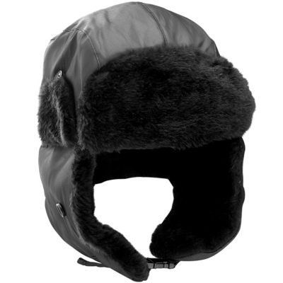 Men's Trooper Hat with Pile Trim