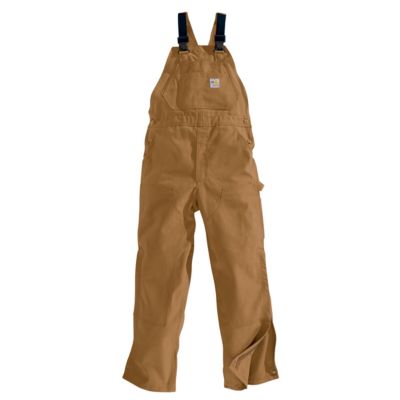 Carhartt&reg; Unlined Flame-Resistant Duck Bib Overall 