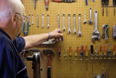 tools hand place garage hardware