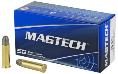 Magtech Range/Training .38 Special 158-Grain Lead Round Nose Handgun Ammunition, 50 Rounds