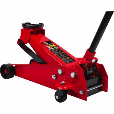 Image showing  3-Ton Capacity Big Red Pro Series 6000 Hydraulic Floor Jack with Large Diameter Single Piston Pump, Red