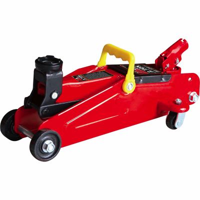 Image showing  2-Ton Capacity Big Red Hydraulic Trolley Jack with Carry Handle, Single Piston Pump, Red