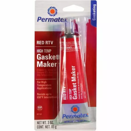 Permatex High Temperature RTV Silicone Gasket Maker 3 oz. Tractor Gaskets & O-Rings