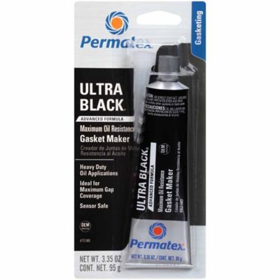 Image showing  Ultra Black Maximum Oil Resistance RTV Silicone Gasket Maker, 3 oz.