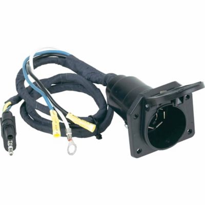 Image showing  4-Flat to 7-Blade Connector Vehicle Wiring Kit